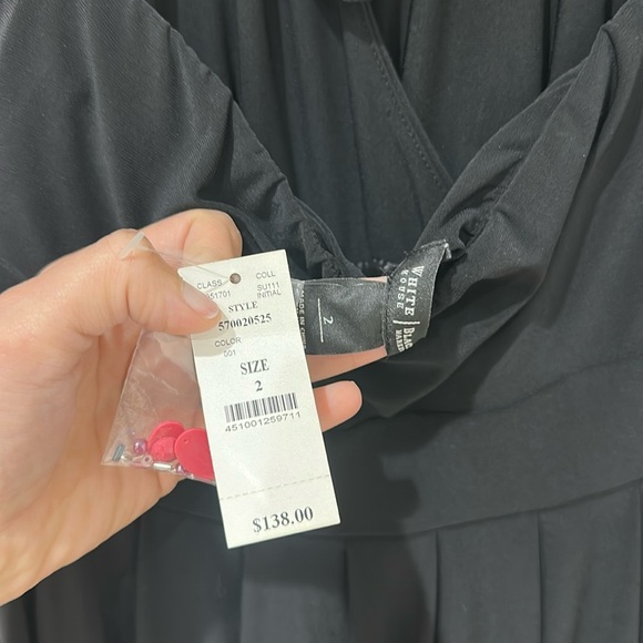 WHBM Jersey halter embellished dress - Picture 5 of 10